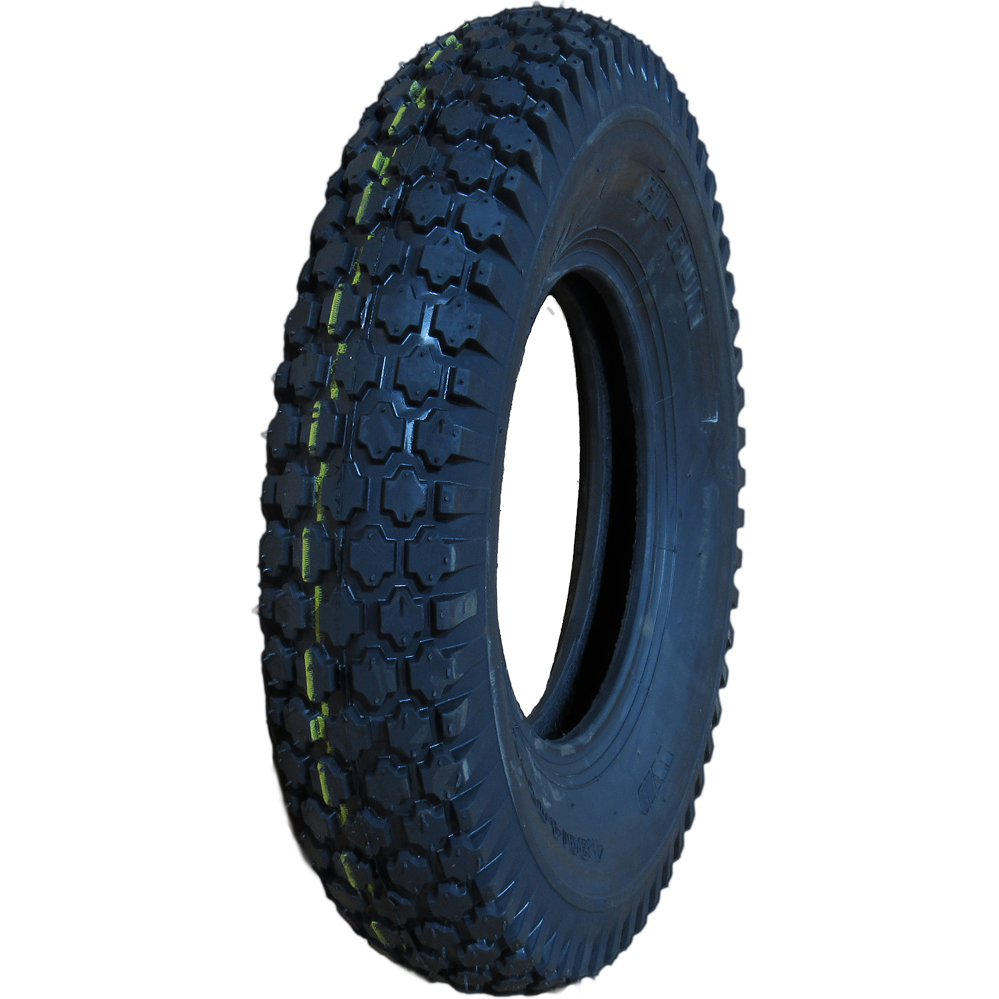 HI-RUN, Lawn Garden Tire, Stud, Tire Size 4.80/4.00-8 Load Range Rating A, Model# WD1300